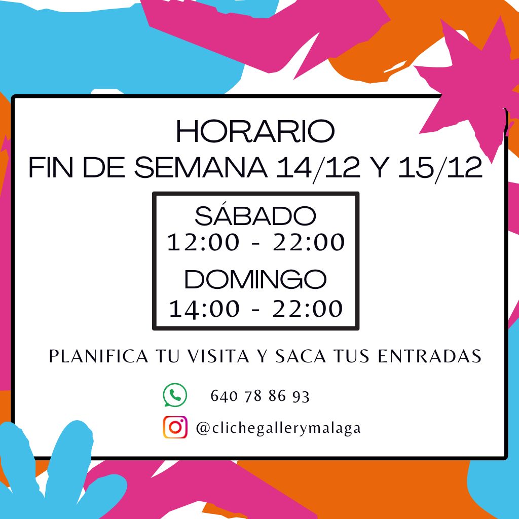 Horario Cliché sábado 13 de diciembre